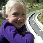 over the alpine slide